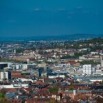 Die City von Stuttgart